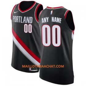 Maillot NBA Portland Trail Blazers Personnalisable Nike 2017-18 Noir Swingman - Homme